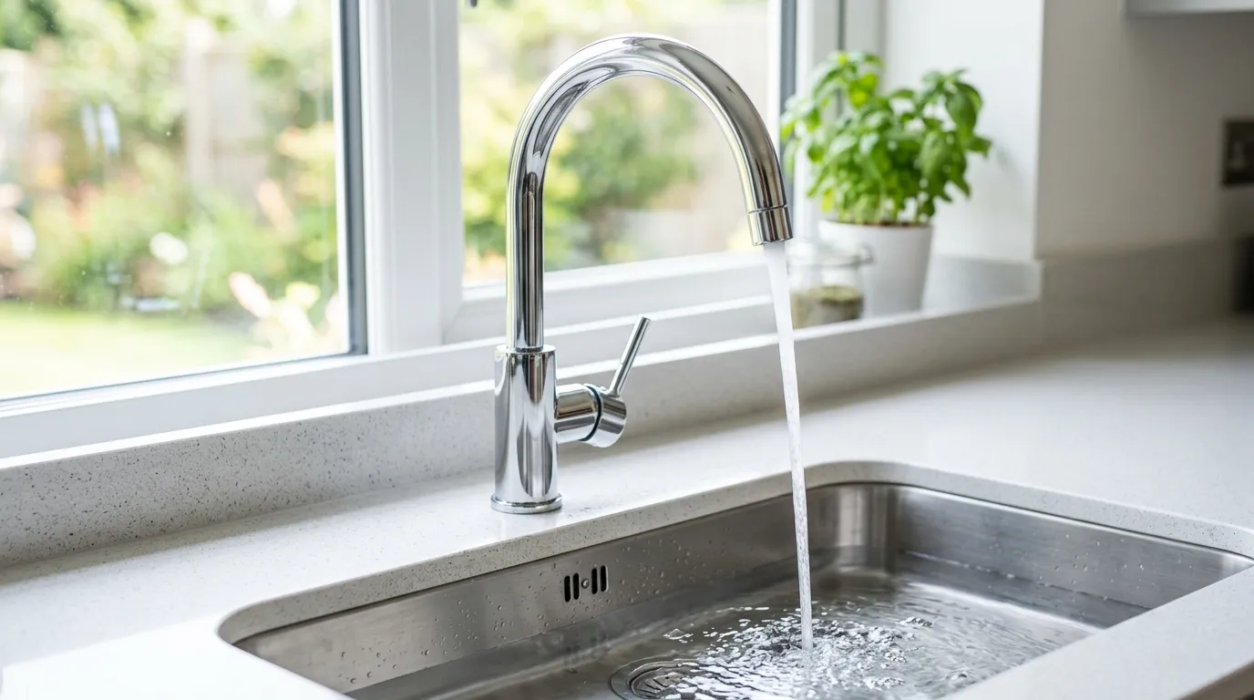 Local Plumbing Master Pros same day plumber fixing a faucet in Alamo, TN